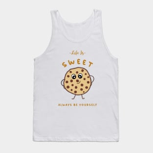 LIFE Is Sweet Cookie Lover Tank Top